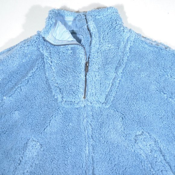 FREE PEOPLE NANTUCKET FLEECE in Light Blue. Cool Breeze NEW - Picture 4 of 10